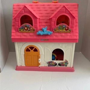 EUC 2015 Fisher Price Little People SURPRISE SOUNDS Folding Doll House